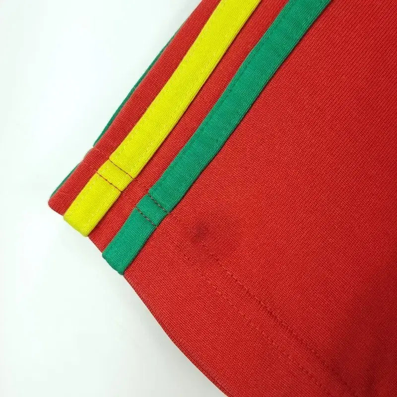 [SOLD OUT] 아디다스 00s 빈티지 로고 프린팅 삼선 반팔티 레드 M20218