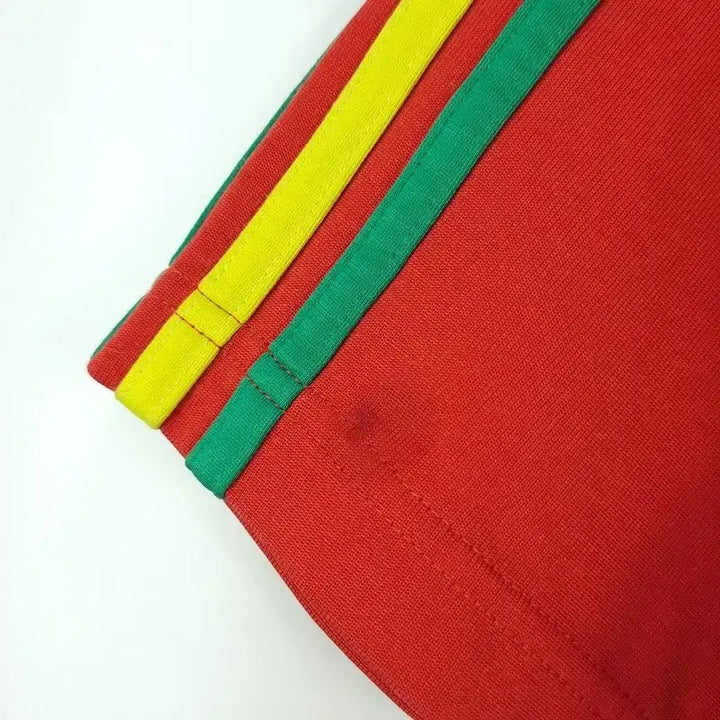 [SOLD OUT] 아디다스 00s 빈티지 로고 프린팅 삼선 반팔티 레드 M20218
