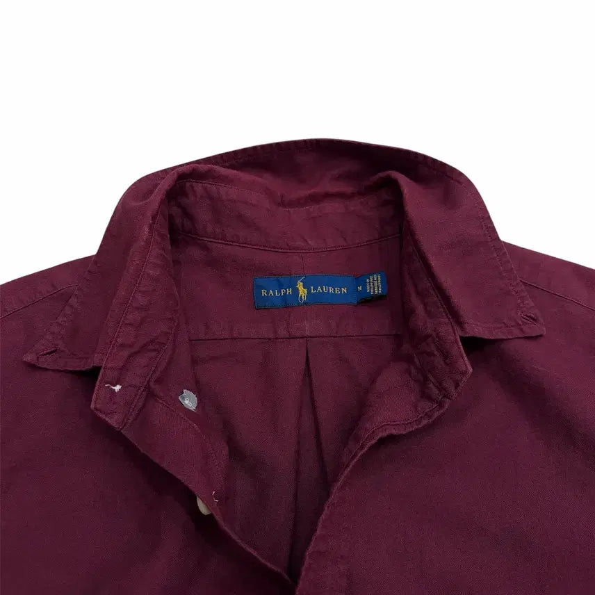 [SOLD OUT] 폴로 랄프로렌 버건디 셔츠 (M) 실측 100-105 L-XL 정도