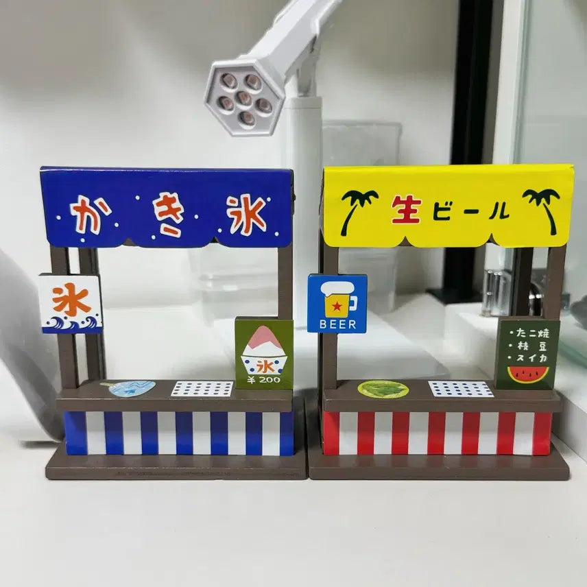[SOLD OUT] 축제 노점 미니어쳐 소품 빙수집&amp;맥주집 넨도