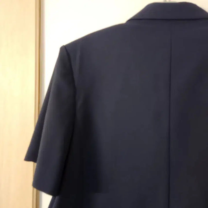 [BUNJANG] HELPER Navy Short Sleeve Jacket / HELPER 헬퍼 반팔 자켓 네이비