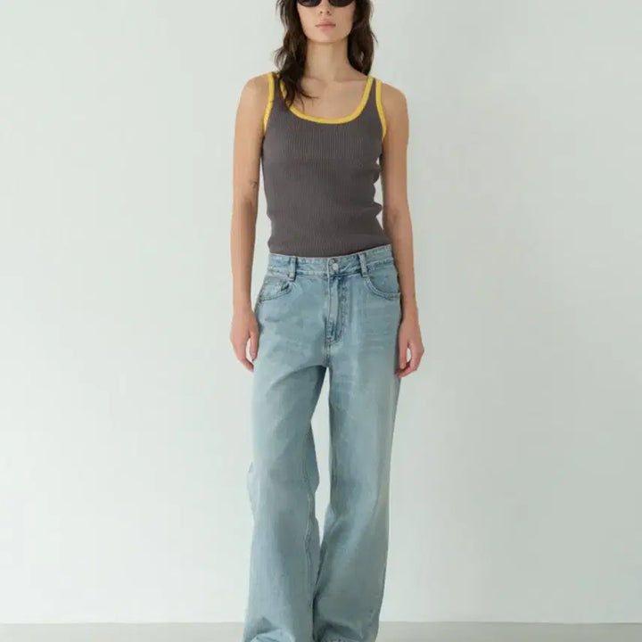 [SOLD OUT] 포니테일 ponytail Born BELLA Loose-fit Jeans