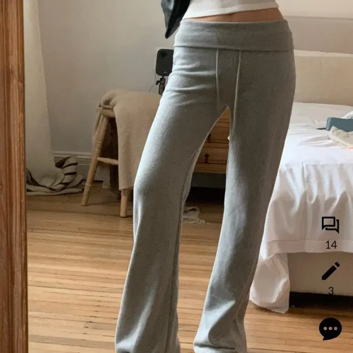 [BUNJANG] Hip-Up Bootcut Training Pants / 힙업부츠팬츠