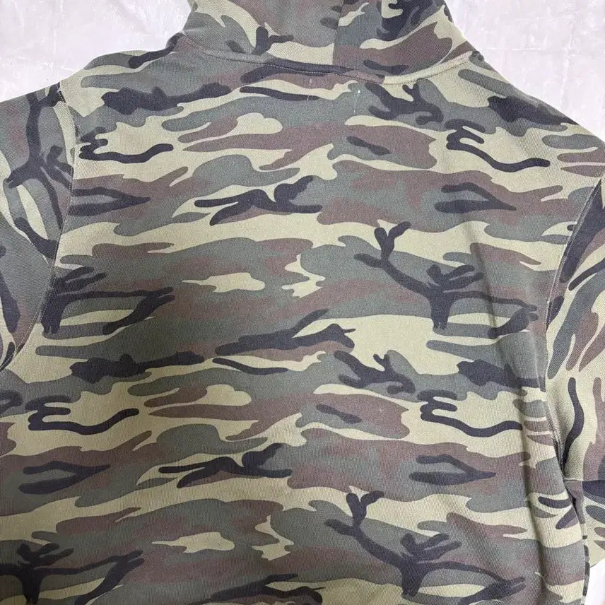 [BUNJANG] aeae Web Logo Hoodie Camo / aeae 웹 로고 후드티 카모