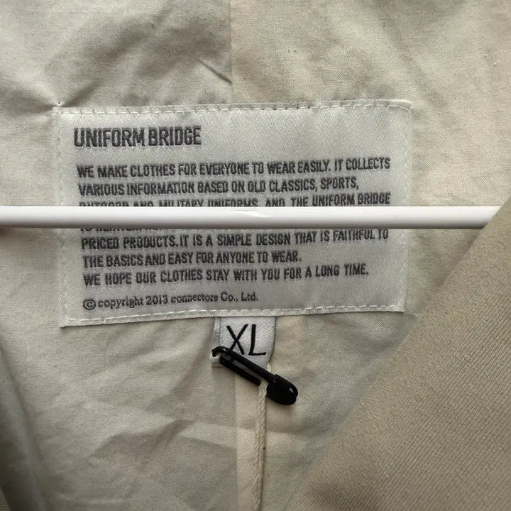 [BUNJANG] Uniform Bridge Belted Coat Jacket XL / (새상품) 유니폼브릿지 벨티드 코트 자켓 XL