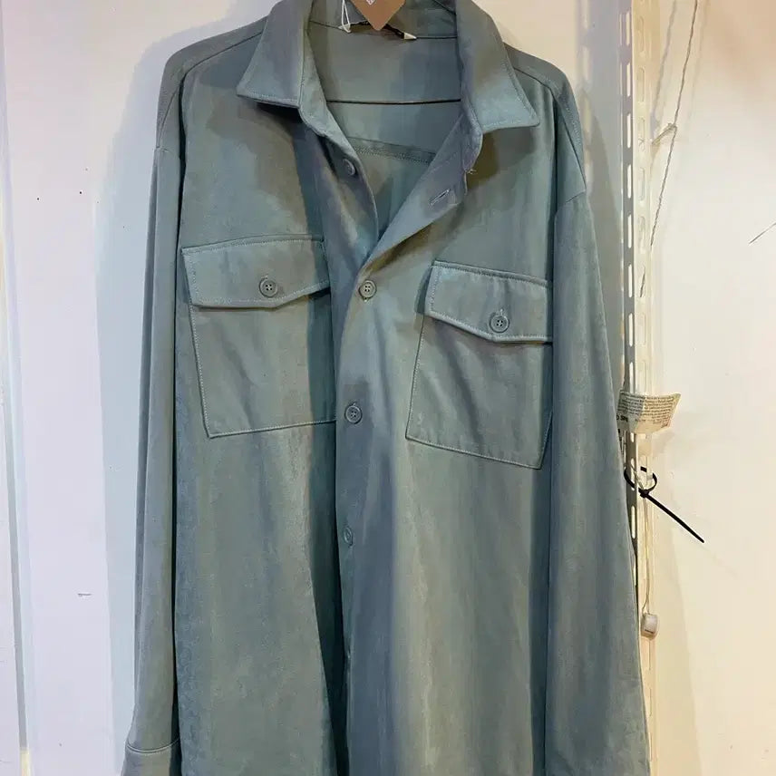 [BUNJANG] ZARA Suede Blouson Shirt Jacket / 자라 스웨이드 블루종 셔츠 자켓