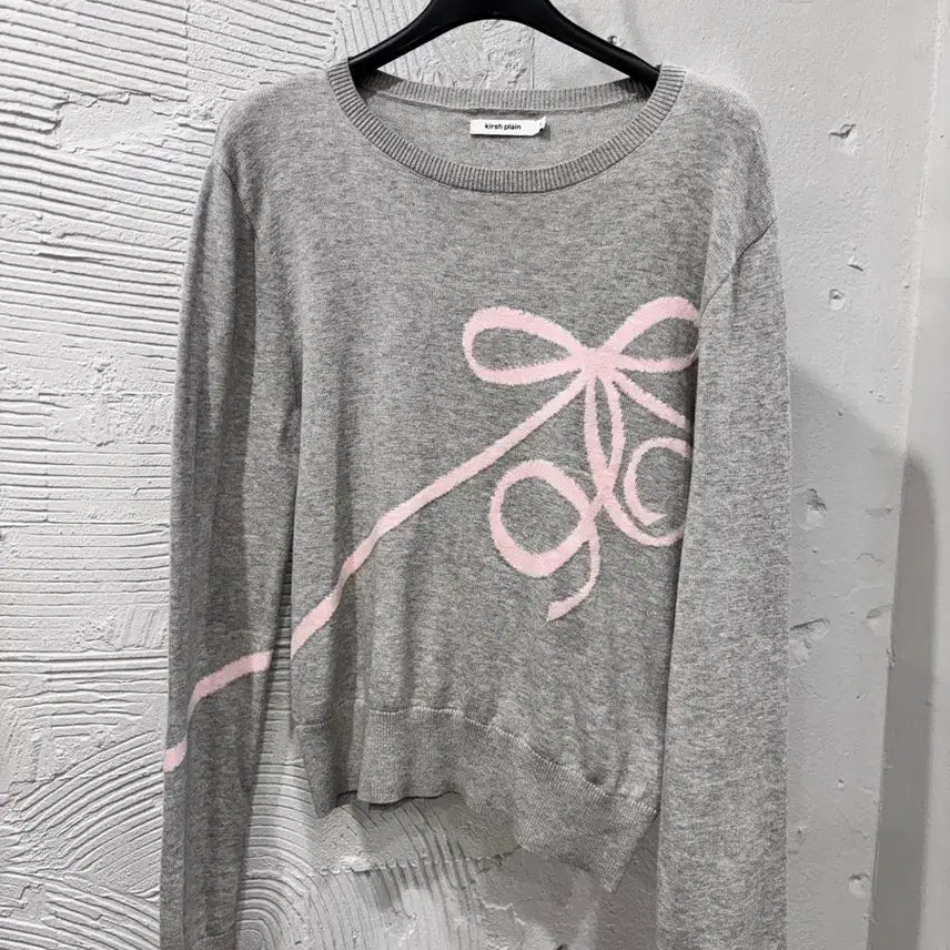 [BUNJANG] Kirsh 2024 Gray Thin Knit Sweater / 키르시 24년 그레이 얇은 니트