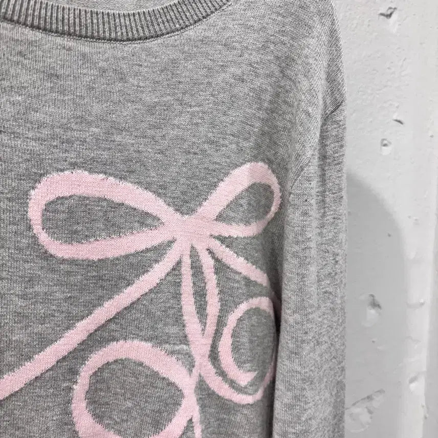[BUNJANG] Kirsh 2024 Gray Thin Knit Sweater / 키르시 24년 그레이 얇은 니트