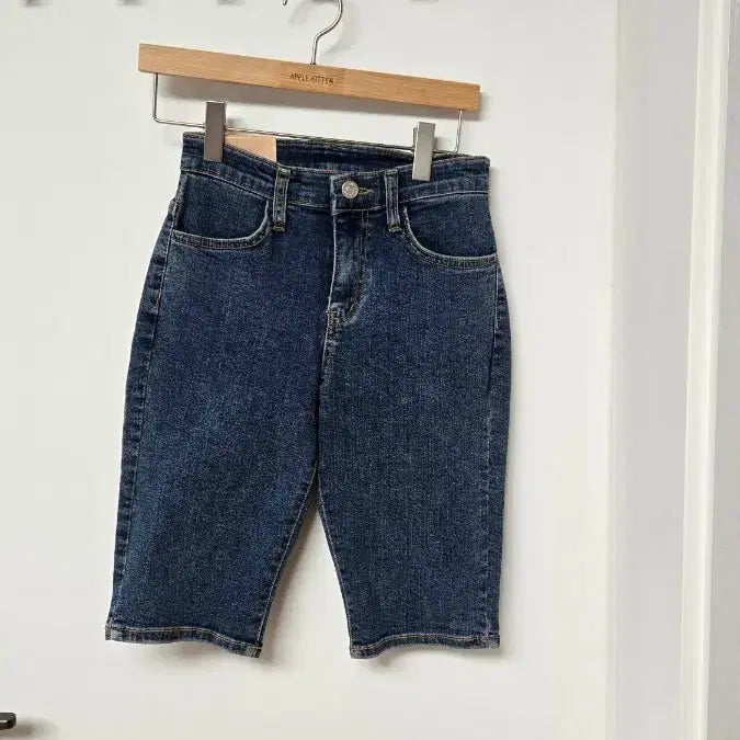 [BUNJANG] Unbranded Denim Shorts / 5부 S싸이즈 194 스판 데님 반바지
