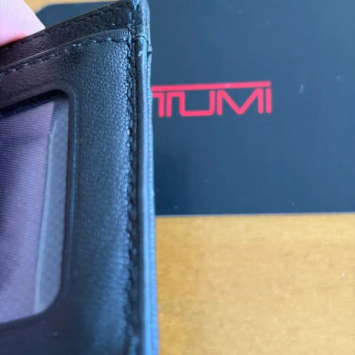[BUNJANG] TUMI Chambers Slim Card Case - Saphir Care / [풀구성/S급] 투미(TUMI) 챔버스 슬림 카드 케이스 - 사피르 케어