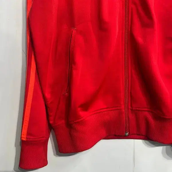 [BUNJANG] Adidas Firebird Track Top Jacket Red and Orange / 105 아디다스 파이어버드 트랙탑 져지 집업 빨주