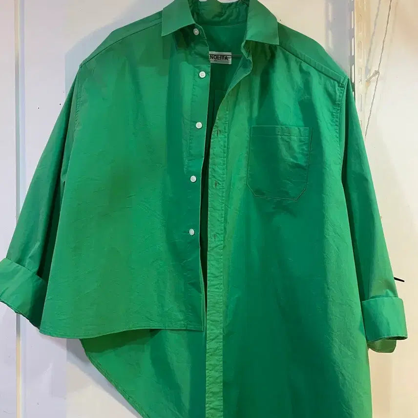 [BUNJANG] NOLITA Green Shirt / NOLITA 그린 셔츠