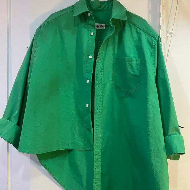 [BUNJANG] NOLITA Green Shirt / NOLITA 그린 셔츠