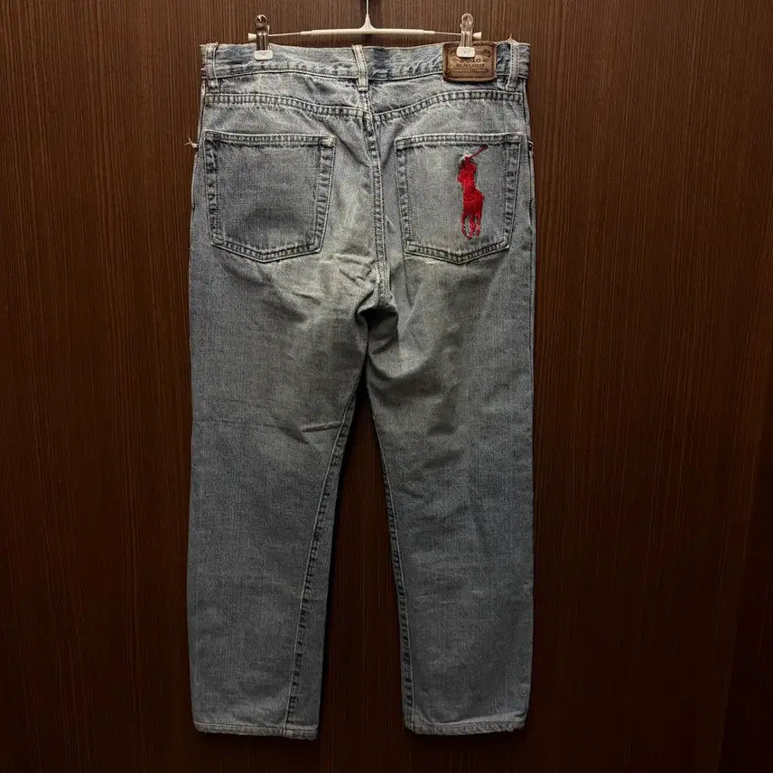 [BUNJANG] Polo Ralph Lauren Big Pony Light Wash Denim Pants / 폴로 빅포니 연청 데님 팬츠 34/32