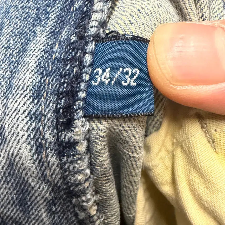 [BUNJANG] Polo Ralph Lauren Big Pony Light Wash Denim Pants / 폴로 빅포니 연청 데님 팬츠 34/32