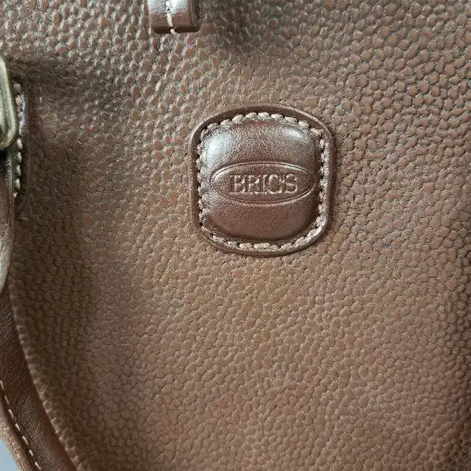 [BUNJANG] BRICS Brown Leather Briefcase / BRICS 브라운 가죽 서류 가방