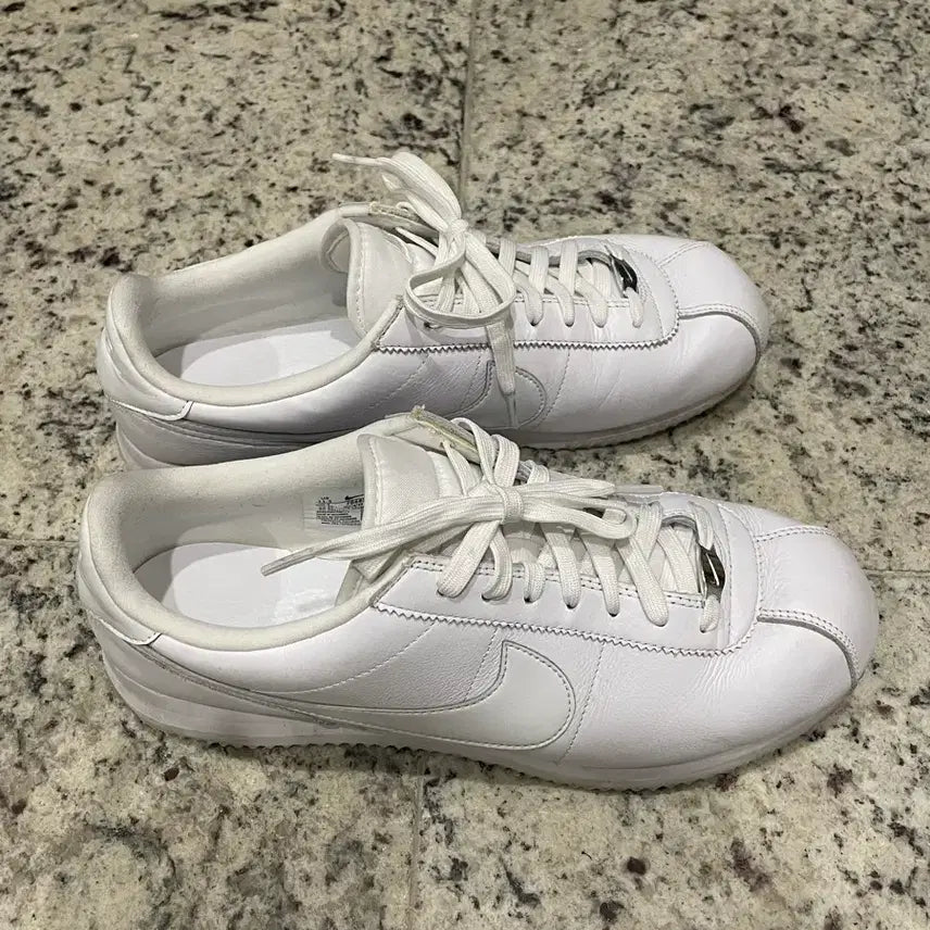 [BUNJANG] Nike Cortez White Sneakers / 나이키 코르테즈 화이트