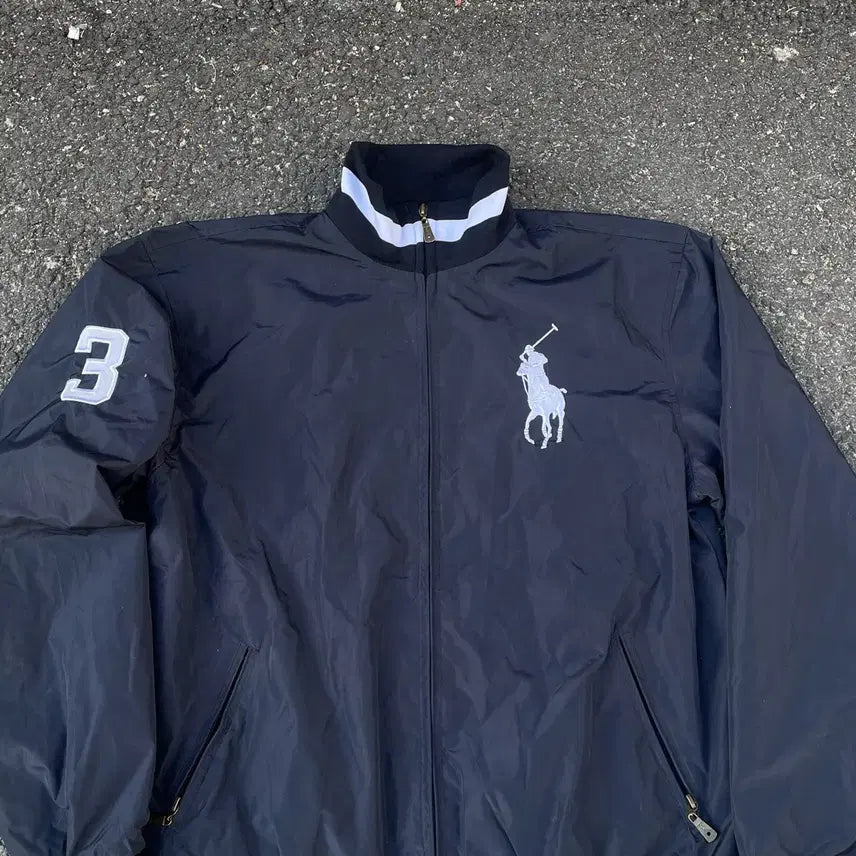 [SOLD OUT] 90s 폴로 빅포니 대대장 바람막이 트랙자켓 XL