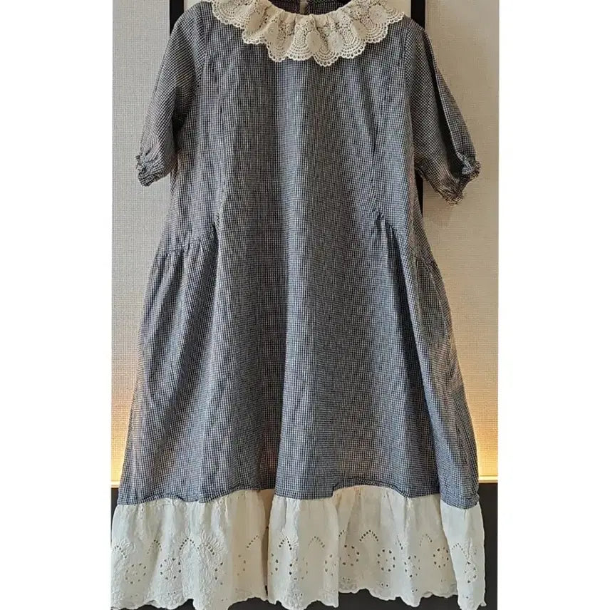 [BUNJANG] Bohemian Lace Dress / 레이스(55~77)보혜미얀 레이스 원피스
