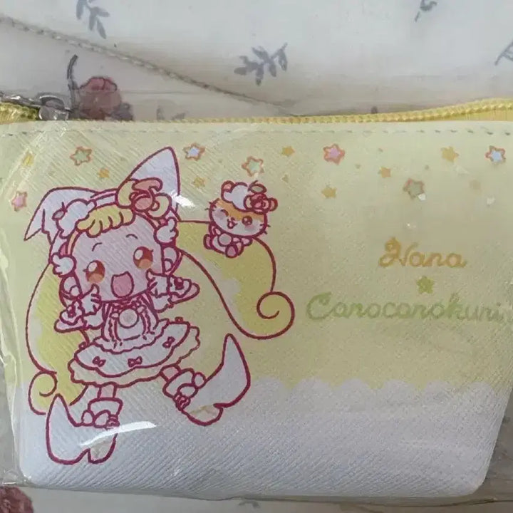 [BUNJANG] Ojamajo Doremi Hana &amp; Kuririn Pouch / (새상품)꼬마마법사레미 하나X쿠리링 파우치