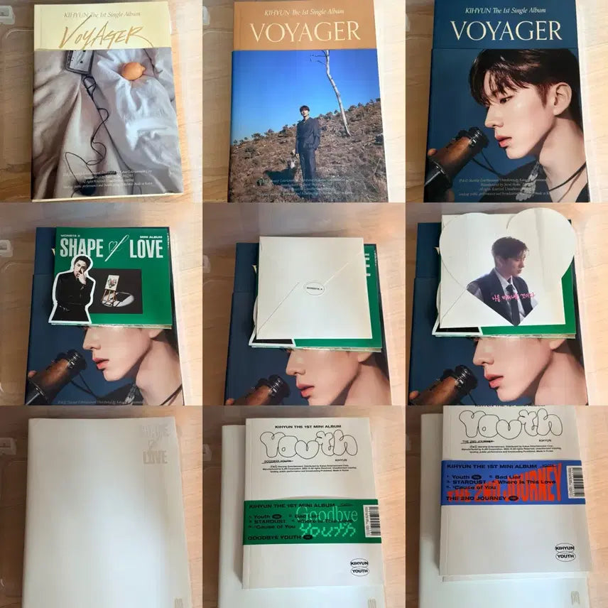 [BUNJANG] MONSTA X Album Bundle Set / 몬스타엑스 앨범 및 포카 일괄 정리