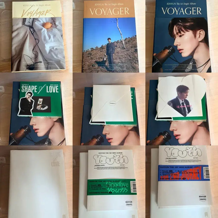 [BUNJANG] MONSTA X Album Bundle Set / 몬스타엑스 앨범 및 포카 일괄 정리