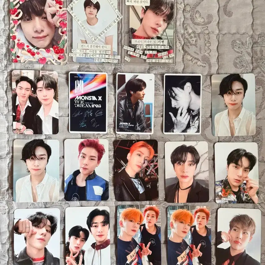 [BUNJANG] MONSTA X Album Bundle Set / 몬스타엑스 앨범 및 포카 일괄 정리