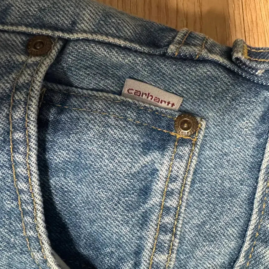[BUNJANG] Carhartt Straight Fit Denim Jeans / 칼하트 스트레이트 데님 30/32