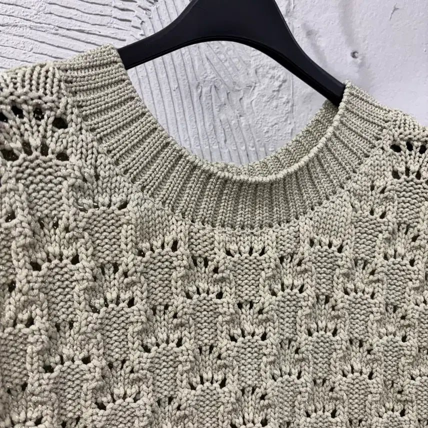 [BUNJANG] Lanvin Green Knit Vest / 랑방 연그린 니트 베스트