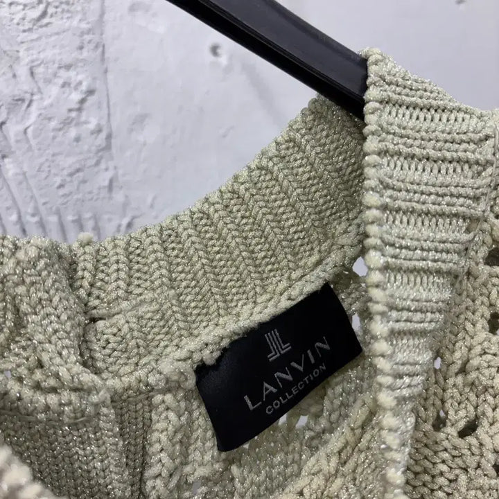 [BUNJANG] Lanvin Green Knit Vest / 랑방 연그린 니트 베스트