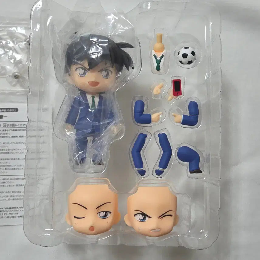 [BUNJANG] Detective Conan Kudo Shinichi &amp; Mori Ran Nendoroid Figure Bundle Set / 명탐정코난 쿠도 신이치&amp;모리 란 넨도로이드 피규어 일괄