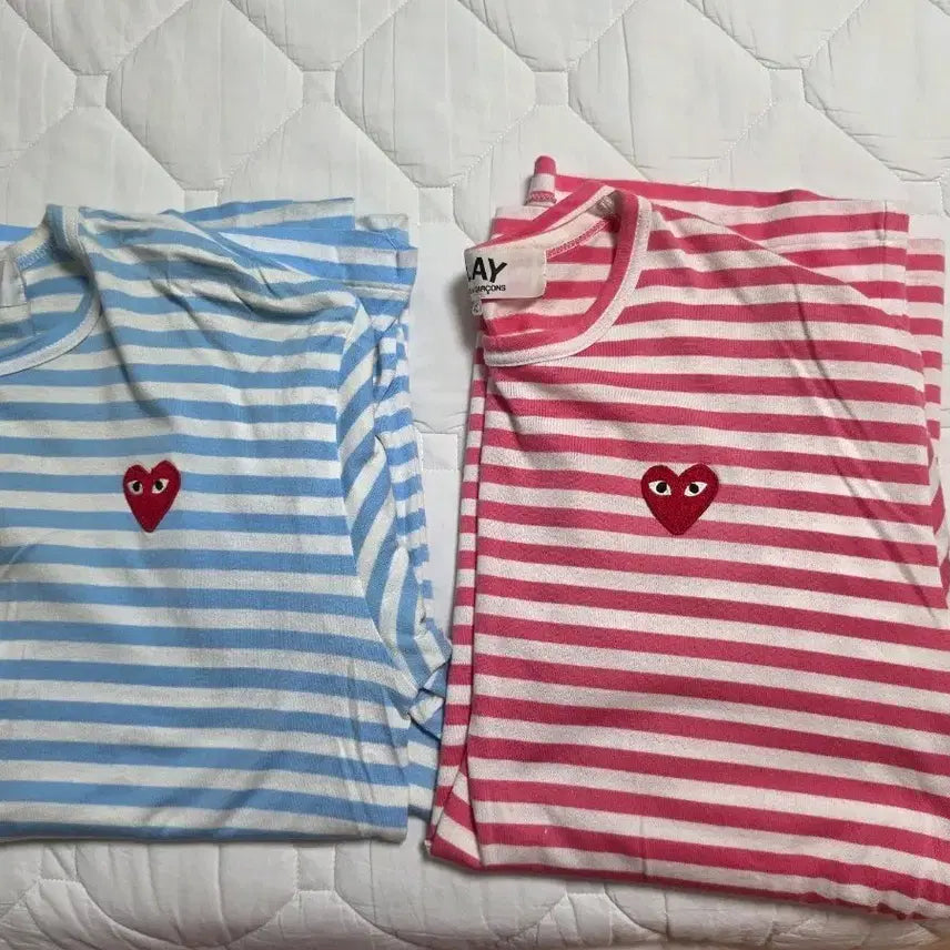 [BUNJANG] Comme des Garcons Stripe XL T-shirt / 꼼데가르송 스트라이프 XL