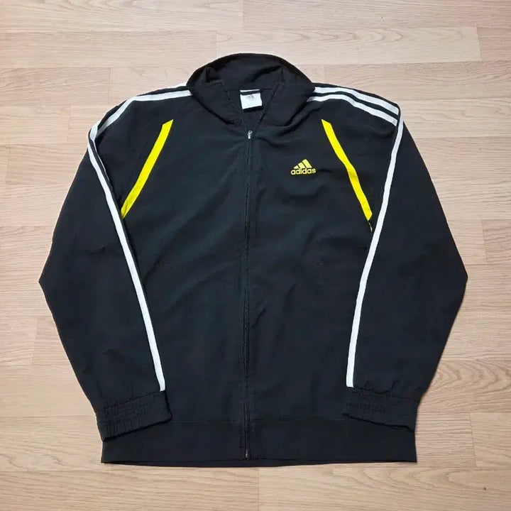 [BUNJANG] Adidas Old School Tricolor Windbreaker Jacket / 아디다스 올드스쿨 삼선 바람막이 L(100)