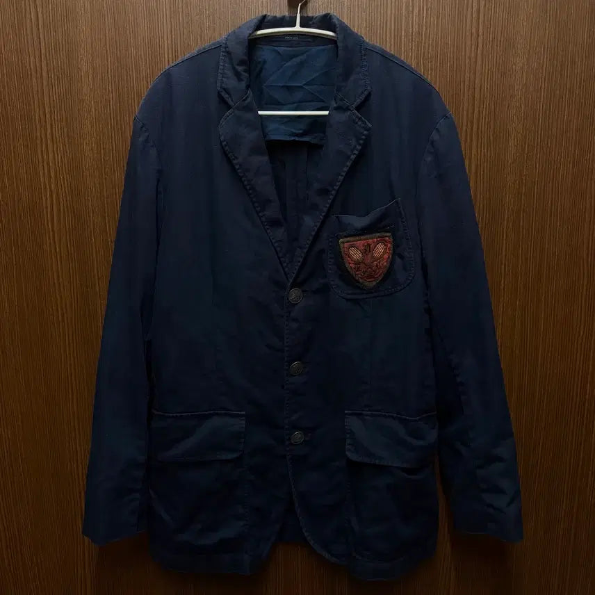 [BUNJANG] Polo Embroidered Jacket / 폴로 자수 자켓 40R