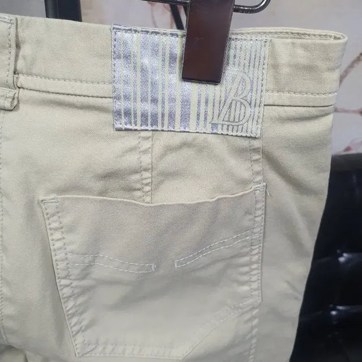 [BUNJANG] IZZAT BABA Beige Summer Loose Fit Cotton Pants / IZZAT BABA베이지 여름 배기  면바지  택배비포함가