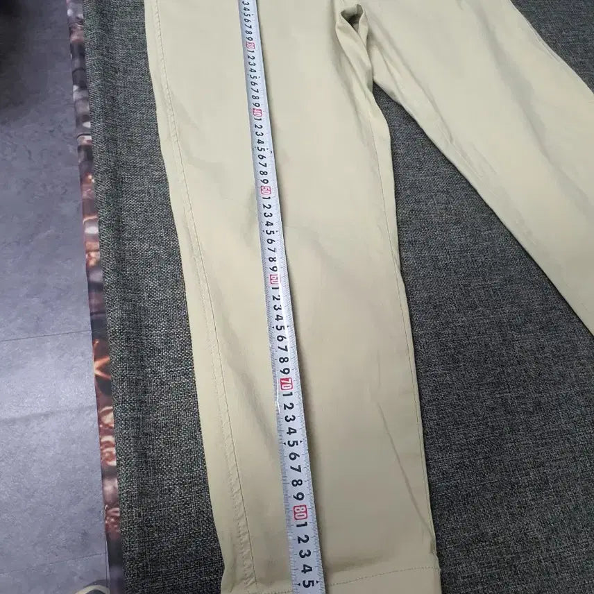 [BUNJANG] IZZAT BABA Beige Summer Loose Fit Cotton Pants / IZZAT BABA베이지 여름 배기  면바지  택배비포함가