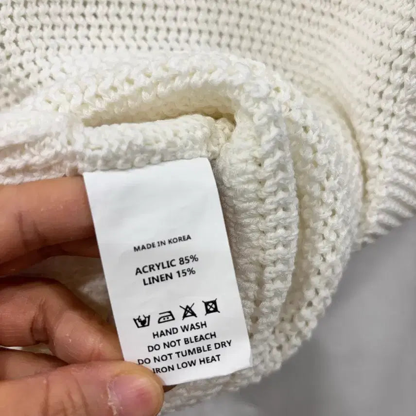 [BUNJANG] Trimming Bird Ivory Knit Vest / 트리밍버드 니트 베스트