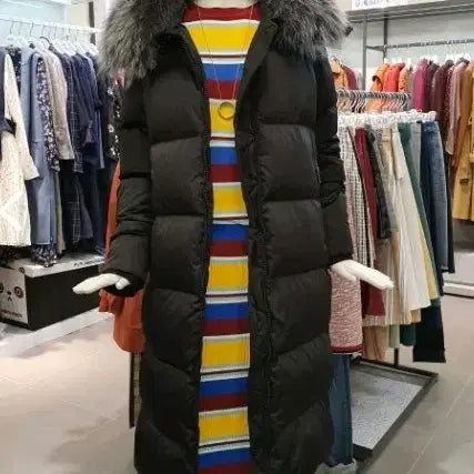 [BUNJANG] TRENT Goose Down Long Padded Jacket / [M]거의새것ㅡ티렌 구스 롱패딩