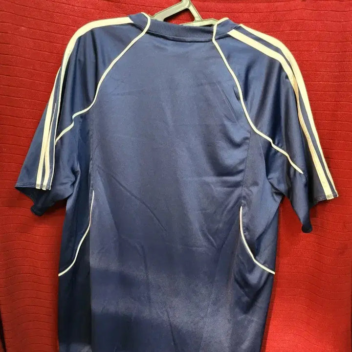 [BUNJANG] Adidas Navy Functional Short Sleeve T-shirt / (100)아디다스 네이비 기능성 반팔 티셔츠
