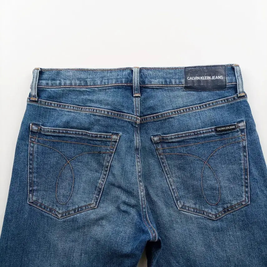 [BUNJANG] Calvin Klein Straight Leg Vintage Wash Denim Jeans / 캘빈클라인 청바지 사이즈30 일자 빈티지 워싱 남자 남성 데님 B0171