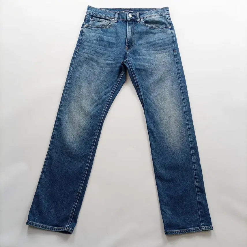 [BUNJANG] Calvin Klein Straight Leg Vintage Wash Denim Jeans / 캘빈클라인 청바지 사이즈30 일자 빈티지 워싱 남자 남성 데님 B0171