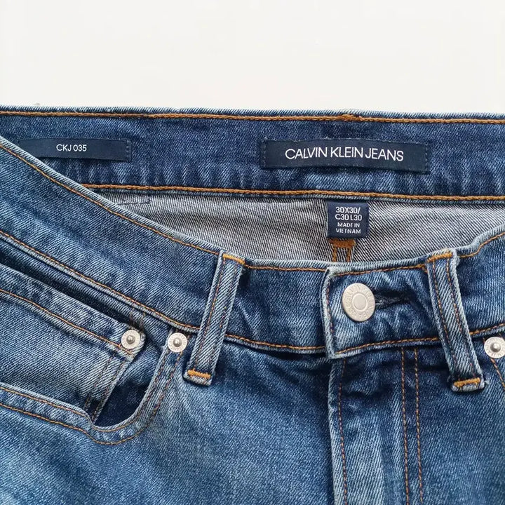 [BUNJANG] Calvin Klein Straight Leg Vintage Wash Denim Jeans / 캘빈클라인 청바지 사이즈30 일자 빈티지 워싱 남자 남성 데님 B0171
