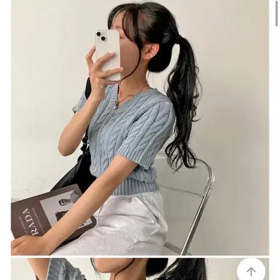 [BUNJANG] Wardrobe Clearance Summer Knit Top / 옷장정리 11