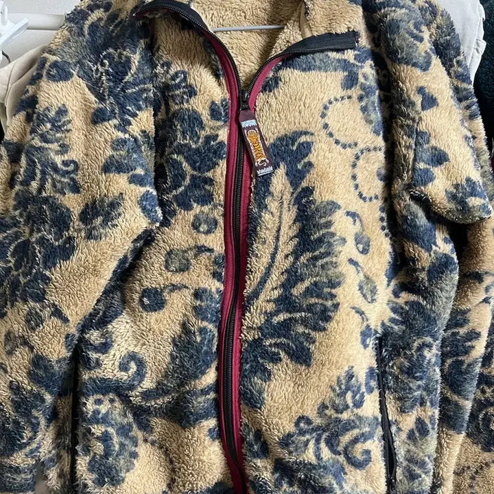 [BUNJANG] Kapital Damask Fleece Jacket / 캐피탈 kapital 다마스크 후리스