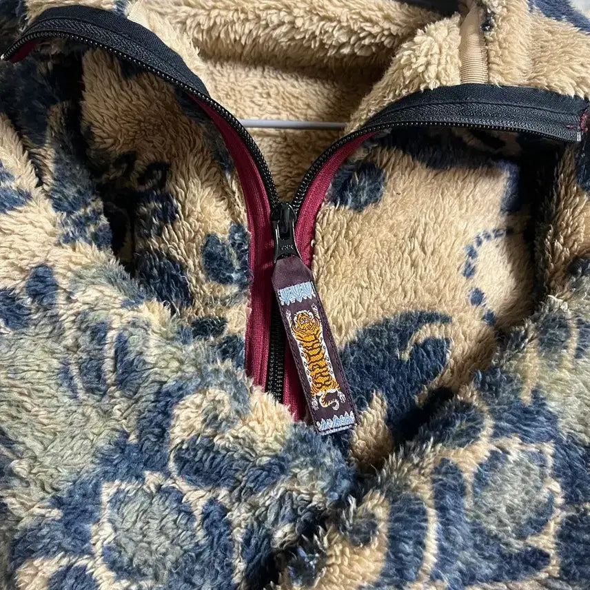 [BUNJANG] Kapital Damask Fleece Jacket / 캐피탈 kapital 다마스크 후리스