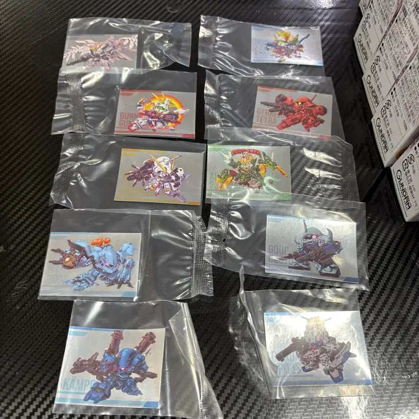 [BUNJANG] Gundam Superior Define Kit Bundle Set / 건담 슈페리어 디파인 키트 5종 및 스티커 10종