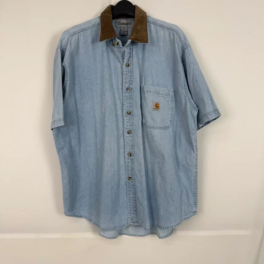 [BUNJANG] Carhartt Work Denim Shirt / b302) 칼하트 워크 청셔츠