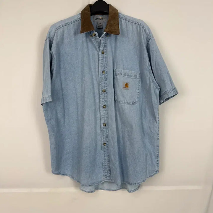 [BUNJANG] Carhartt Work Denim Shirt / b302) 칼하트 워크 청셔츠