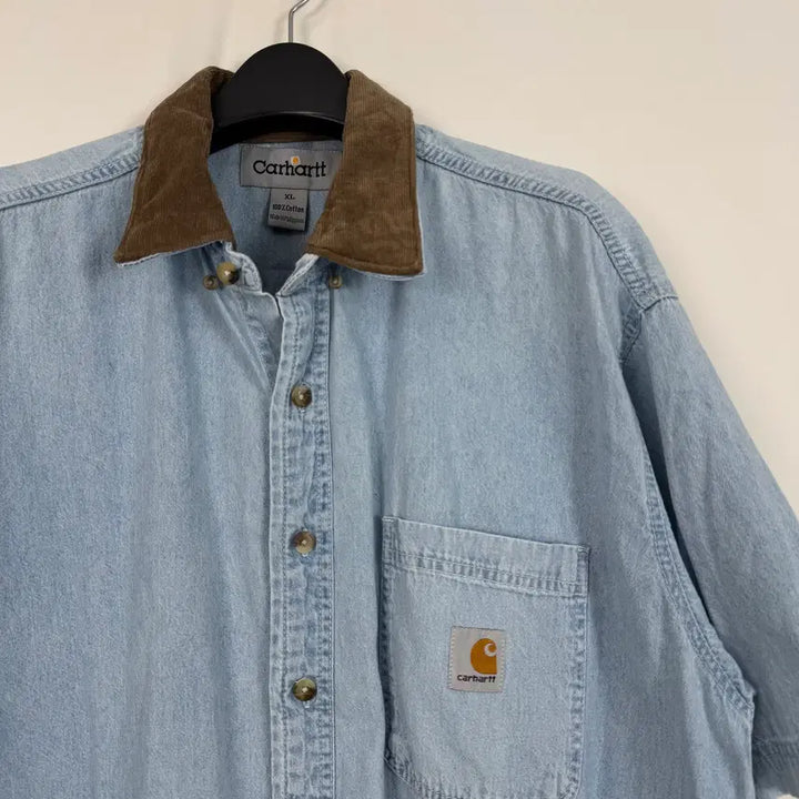 [BUNJANG] Carhartt Work Denim Shirt / b302) 칼하트 워크 청셔츠