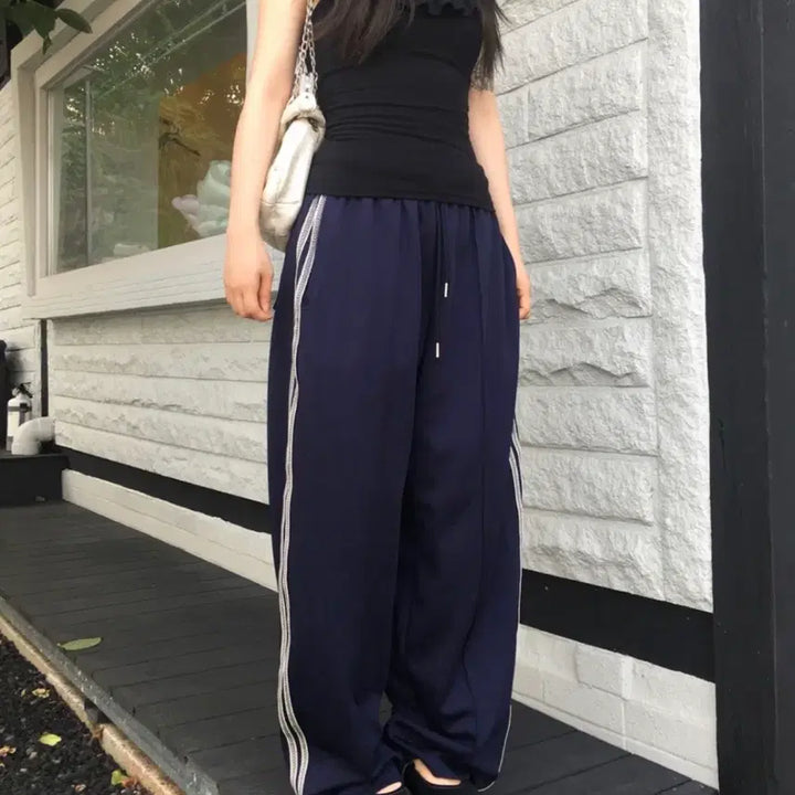 [SOLD OUT] 아워캐비넷 ice track pants 트랙팬츠